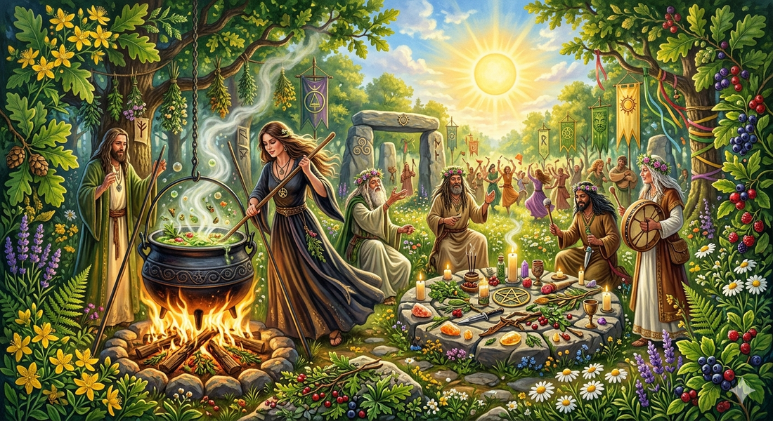 Midsummer Magic: Crafting, Lore, and Feasting for the Solstice